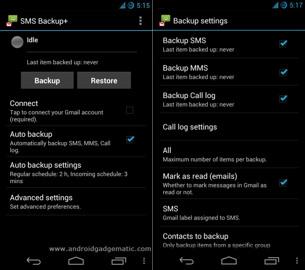 How To SMS Backup And Restore Android Phone | Call Logs