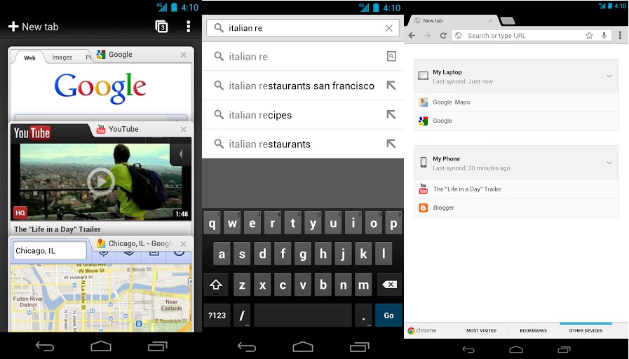 Google Chrome for Android Now Available Play Store