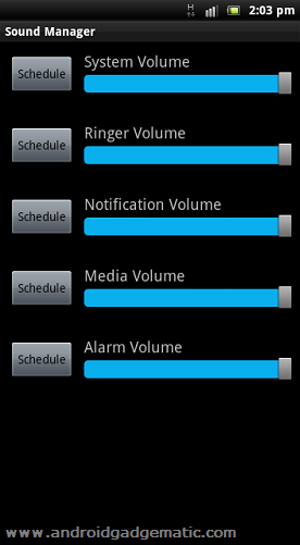 Easily Adjust And Schedule Android’s Sound And Volume Controls