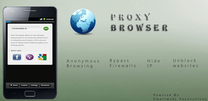 Easily Unblock Websites Android Phone, Tablet With Proxy Web Browser Without Root