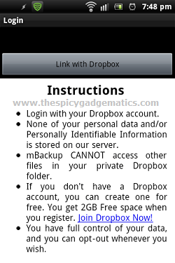 How To Backup Android Phone To Dropbox Cloud Account Free