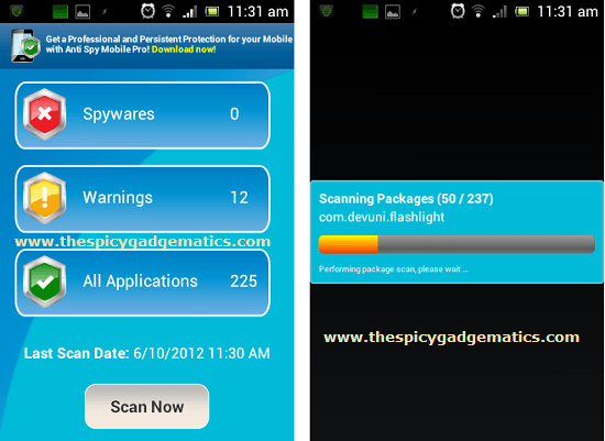 how to find spy software on android phone