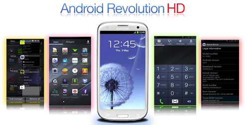 Install Android 4.1.2 Android Revolution HD Samsung Galaxy S3 I9300 – [  Jelly Bean Stock Custom ROM  ]