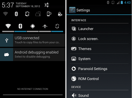 Install Android 4.1.2 PACMan ROM Sony Xperia Mini Pro, Xperia Mini, Xperia Active, Live With Walkman [Jelly Bean ]