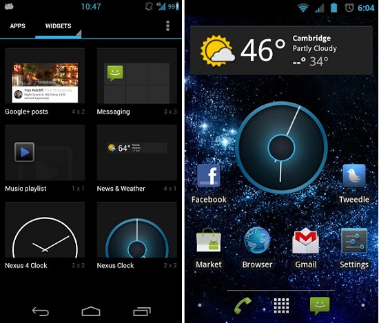 Android 4.2 Jelly Bean Clock App For ICS, GB [ Android 2.3 And Higher ]