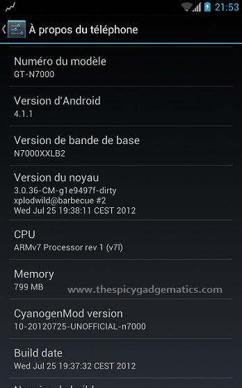 Install Samsung Galaxy Note GT-N7000 Android 4.2.1 CyanogenMod 10.1 ROM [ CM10.1 Jelly Bean]