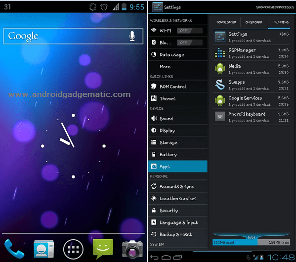 Install Sony Xperia U Android 4.0.4 PAC Man ROM – AOKP+ CM9.1+ParanoidAndroid