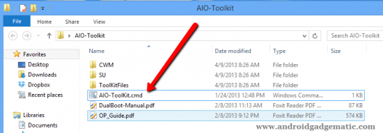 All in one start file
