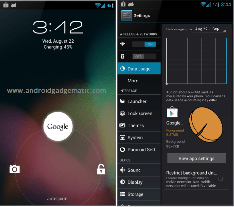 Install Android 4.1.2 Jelly Bean Sony Xperia S Paranoid Android ROM