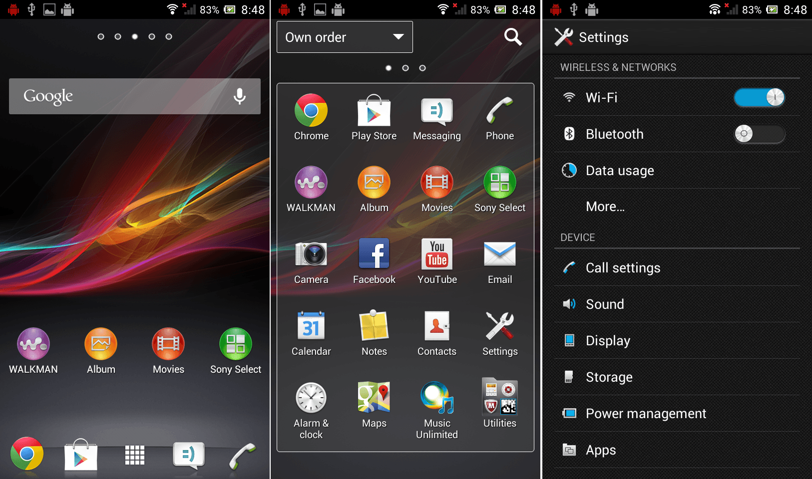 Install Android 4.1.2 Jelly Bean Sony Xperia P LT22i Official Firmware