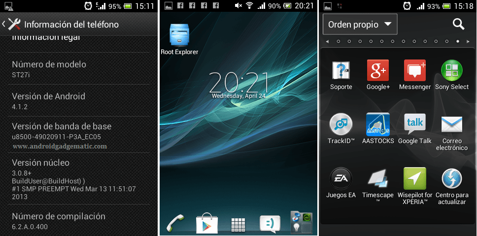 Install Sony Xperia Go ST27 Android 4.1.2 Jelly Bean Official Firmware