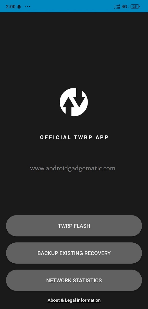 Flash TWRP Android